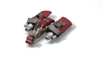 Набор LEGO 75099 Alternative Rey's Racer (Original by Brick Pasta)