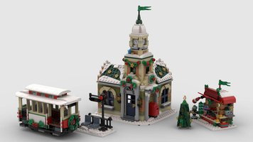 Набор LEGO 10308 Little Winter School of Music