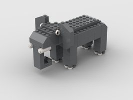 Набор LEGO MOC-163960 Adorable Elephant
