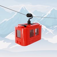 Набор LEGO The Red Telecabine