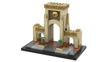 Набор LEGO Universal Studios Entrance Gate
