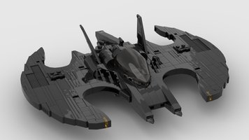 Набор LEGO MOC-166796 Tim Burtons 1989 Batwing