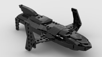 Набор LEGO Tim Burton's 1992 Batskiboat
