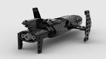 Набор LEGO Tim Burton's 1992 Batskiboat