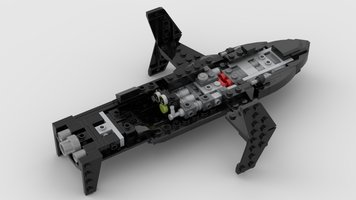 Набор LEGO Tim Burton's 1992 Batskiboat