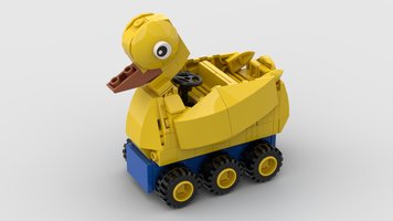 Набор LEGO MOC-166798 Tim Burton's 1992 Penguin Duck Car