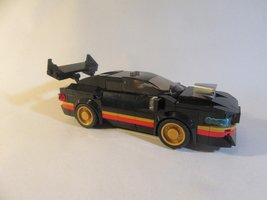 Набор LEGO Sports car using minifig shooters as lights