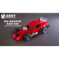 Набор LEGO MOC-16768 Red Modified Race Car