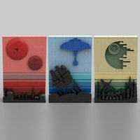 Набор LEGO MOC-167984 Tales of the Original Trilogy