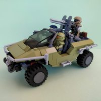 Набор LEGO MOC-168012 Halo Warthog