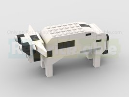 Набор LEGO Taurus in black and white inspired by MOC-88078