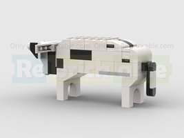 Набор LEGO Taurus in black and white inspired by MOC-88078