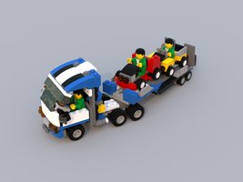 Набор LEGO 31033 minifig-scale Truck plus 2 atv's
