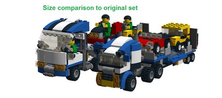 Набор LEGO 31033 minifig-scale Truck plus 2 atv's