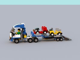 Набор LEGO 31033 minifig-scale Truck plus 2 atv's