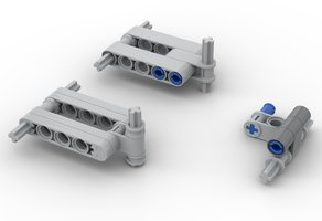 Набор LEGO Simple Automatic Tailgate Lock for 42043