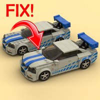 Набор LEGO FIX for LEGO Nissan Skyline GT-R 76917