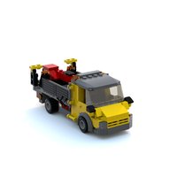 Набор LEGO MOC-17137 Light Crane Truck