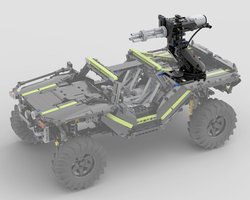 Набор LEGO MOC-172968 M41 Machine Gun for the Halo Warthog