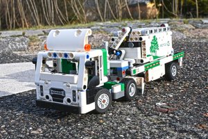 Набор LEGO MOC-173129 42167 MACK Container Side Loader