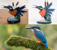 Набор LEGO 10331 - Kingfisher Head MOD