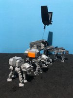 Набор LEGO Mini Microfighter ATAT mod by Hrodas