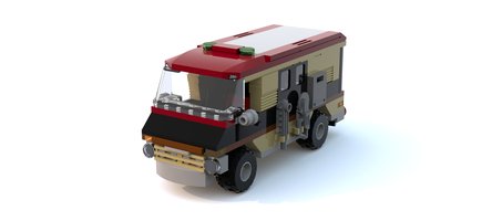 Набор LEGO MOC-17653 Cleaning-Van