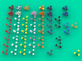 Набор LEGO MOC-177252 All Animal Crossing Flowers