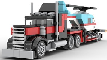 Набор LEGO MOC-178013 Micro Black Cat- 31146 overhauled