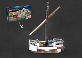 Набор LEGO MOC-179018 Sailing Boat - Hedwig - Pirates