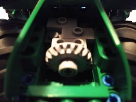 Набор LEGO MOC-179829 Engine for John Deere 9620r 4 wheel drive tractor