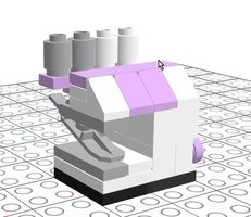 Набор LEGO Overlock sewing Machine