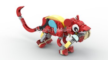 Набор LEGO MOC-183547 Saberrat (LEGO 31145 Alternate)