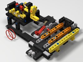 Набор LEGO GBC Train Reverse Unit modification from Akiyuki