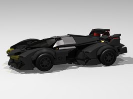 Набор LEGO MOD 76923 Lamborghini V12 Vision GT Black Bull