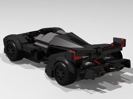 Набор LEGO MOD 76923 Lamborghini V12 Vision GT Black Bull