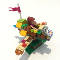 Набор LEGO 41120 MOC Mia's Plane
