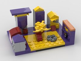 Набор LEGO MOC-18417 41586 Batgirl Village