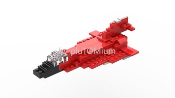 Набор LEGO Supersonic Jet (LEGO 40220 Alternate)