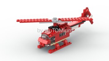 Набор LEGO MOC-186413 Huey Helicopter (LEGO 40220 Alternate)