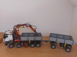 Набор LEGO MOC-186515 Trailer - Tipper Pneumatic (Air Tank)