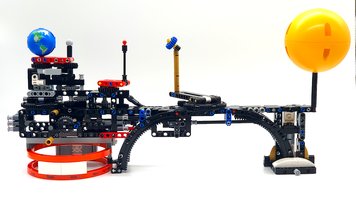 Набор LEGO MOC-186679 42179 alternate: geocentric orrery