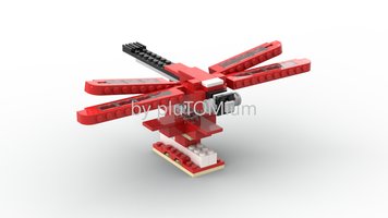 Набор LEGO Dragonfly (LEGO 40220 Alternate)