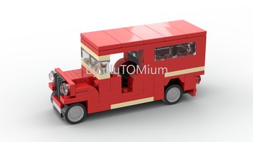 Набор LEGO MOC-187412 Classic Truck (LEGO 40220 Alternate)