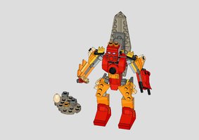 Набор LEGO MOC-187498 40581 Tahu EVO upgrade