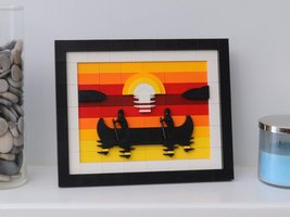 Набор LEGO MOC-187605 Canoe at Sunset