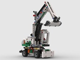 Набор LEGO 42167 Wheeled Excavator