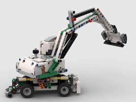 Набор LEGO 42167 Wheeled Excavator