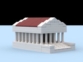 Набор LEGO Temple of Claudius, Colchester