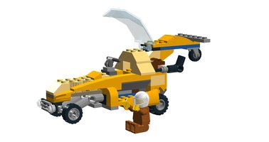Набор LEGO Jungle dragster